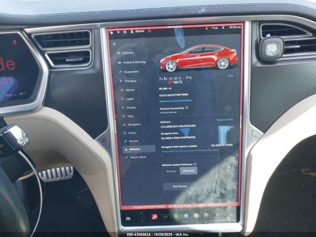 2013 TESLA MODEL S 5YJSA1CP7DFP19581 Photo 6