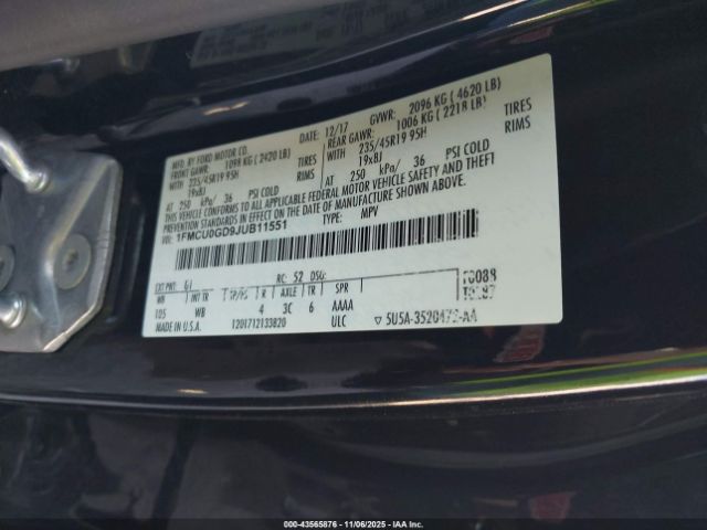 2018 FORD ESCAPE 1FMCU0GD9JUB11551 Photo 8