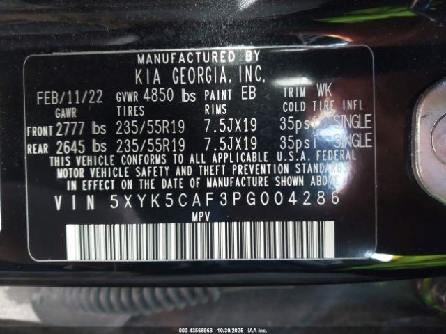 2023 KIA SPORTAGE 5XYK5CAF3PG004286 Photo 8