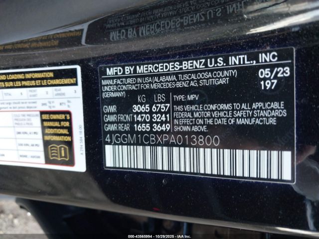 2023 MERCEDES-BENZ EQE 350 SUV 4JGGM1CBXPA013800 Photo 8