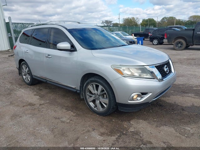 Продаж на аукціоні авто 2013 Nissan Pathfinder Platinum, vin: 5N1AR2MM1DC616034, номер лоту: 43566050