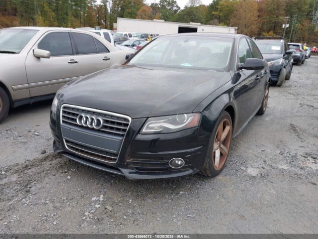2012 AUDI A4 WAUEFAFL3CA117353 Photo 1