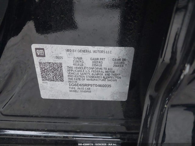 2026 CADILLAC CT4-V 1G6D65RP9T0460035 Photo 8