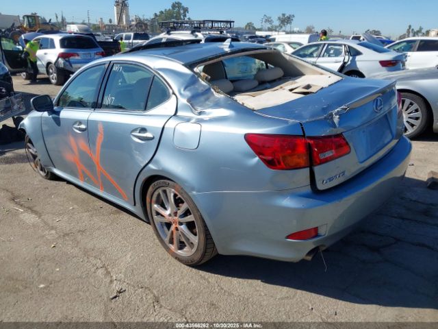 2008 LEXUS IS 250 JTHBK262X82070031 Photo 2