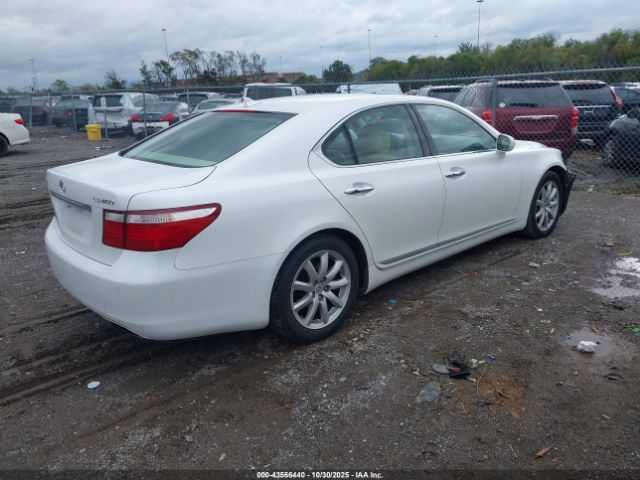 2008 LEXUS LS 460 JTHBL46FX85055524 Photo 3