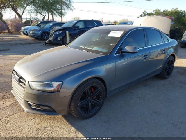 2013 AUDI A4 WAUBFAFL8DN044123 Photo 1