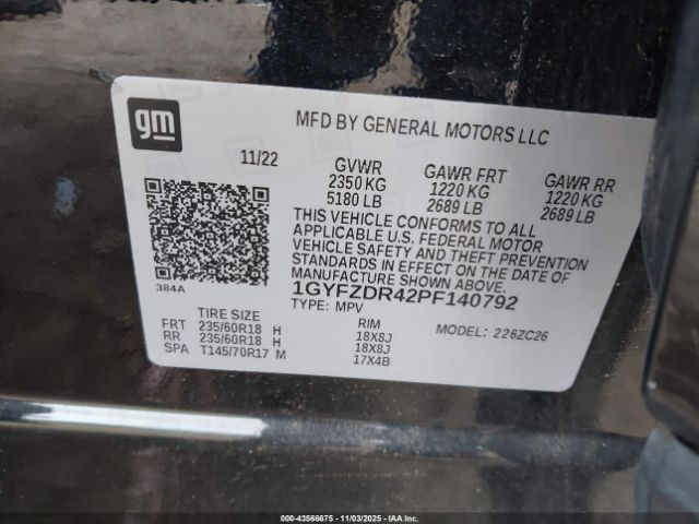 2023 CADILLAC XT4 1GYFZDR42PF140792 Photo 8