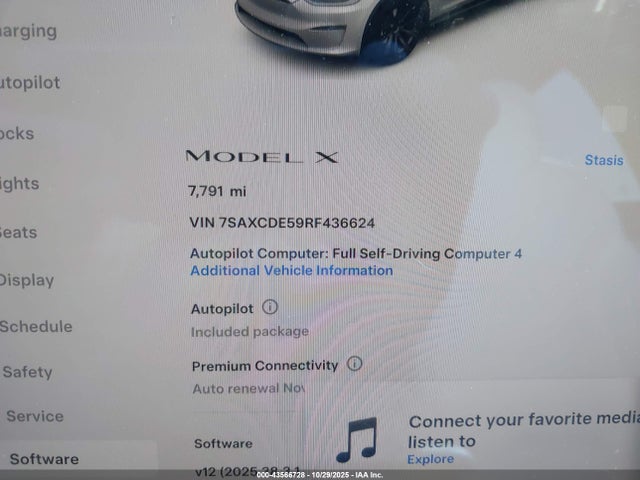 2024 TESLA MODEL X 7SAXCDE59RF436624 Photo 6