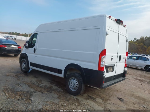 2025 Ram Promaster 2500 Tradesman High Roof 136 Wb W/pass Seat მანქანა იყიდება აუქციონზე, vin: 3C6LRVCG1SE511744, აუქციონის ნომერი: 43566748