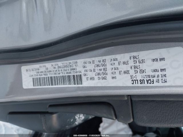 2016 JEEP GRAND CHEROKEE 1C4RJFAGXGC319482 Photo 8