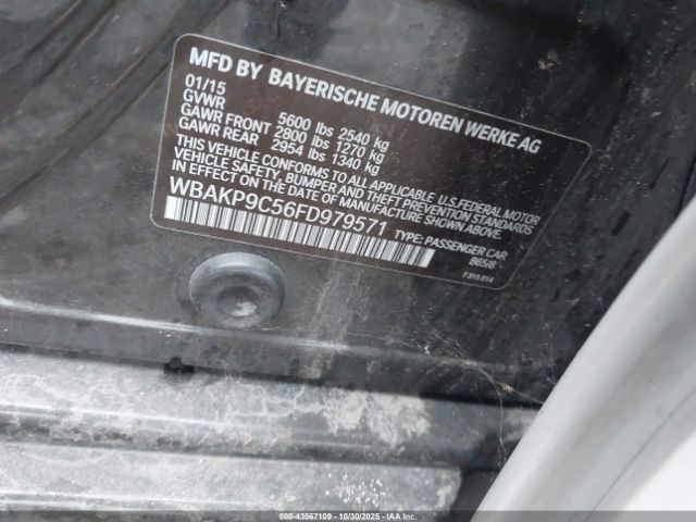 2015 BMW 550I WBAKP9C56FD979571 Photo 8