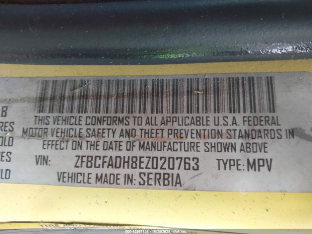 2014 FIAT 500L ZFBCFADH8EZ020763 Photo 8