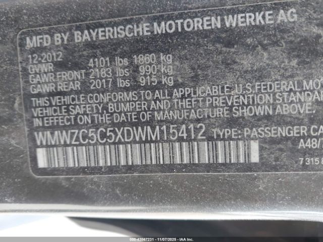 2013 MINI COUNTRYMAN WMWZC5C5XDWM15412 Photo 8