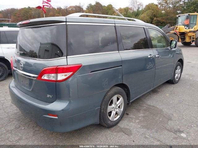2012 Nissan Quest Sv მანქანა იყიდება აუქციონზე, vin: JN8AE2KP5C9047850, აუქციონის ნომერი: 43567575