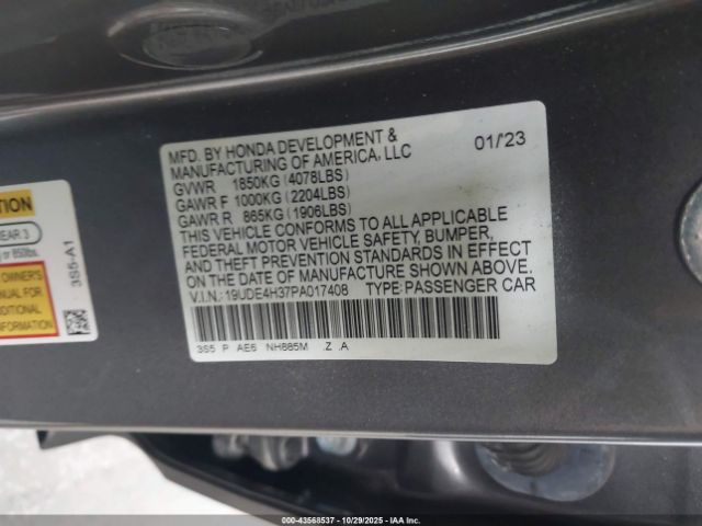 2023 ACURA INTEGRA 19UDE4H37PA017408 Photo 8