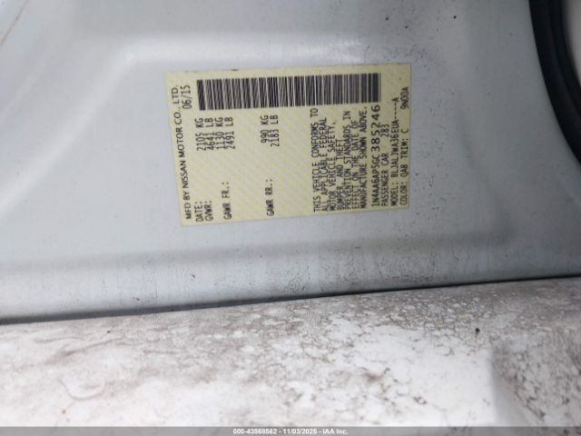 2016 NISSAN MAXIMA 1N4AA6AP5GC385246 Photo 8