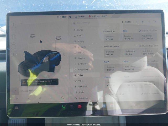 2025 TESLA MODEL 3 5YJ3E1EA4SF045775 Photo 6