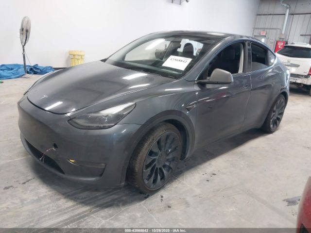 2022 TESLA MODEL Y 7SAYGDEF3NF456539 Photo 1