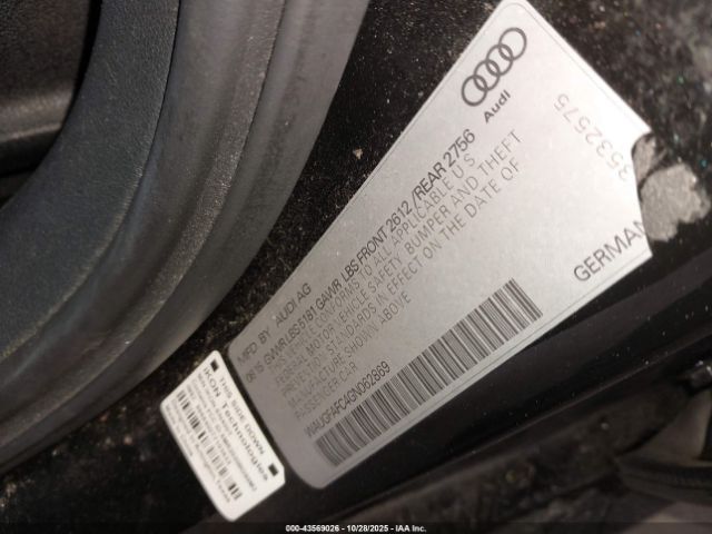 2016 AUDI A6 WAUGFAFC4GN062869 Photo 8