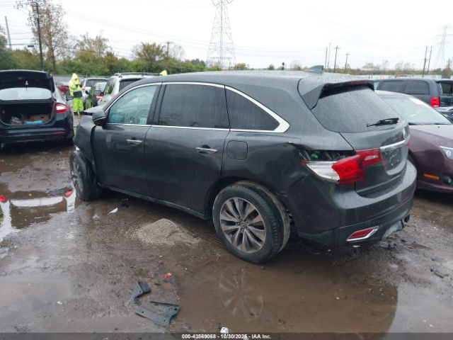 2014 ACURA MDX 5FRYD4H4XEB020284 Photo 2