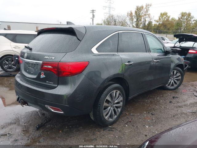 2014 ACURA MDX 5FRYD4H4XEB020284 Photo 3