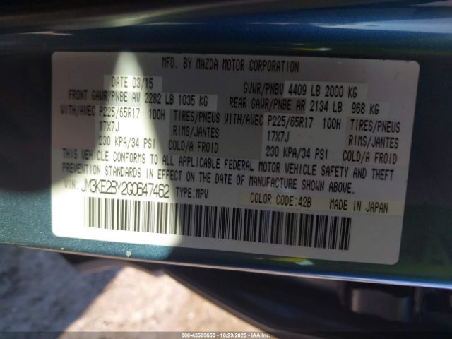 2016 MAZDA CX-5 JM3KE2BY2G0647462 Photo 8