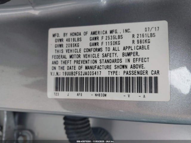 2018 ACURA TLX 19UUB2F52JA005417 Photo 8
