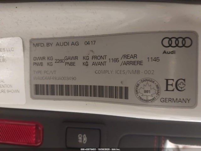 2018 AUDI S4 WAUC4AF49JA003490 Photo 8