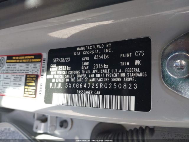 2024 KIA K5 5XXG64J29RG250823 Photo 8