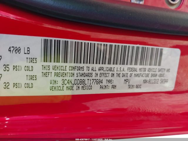 2020 JEEP COMPASS 3C4NJDDB8LT177604 Photo 8