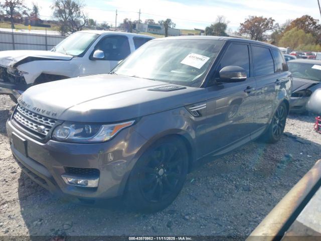 2016 LAND ROVER RANGE ROVER SPORT SALWR2VF6GA580537 Photo 1