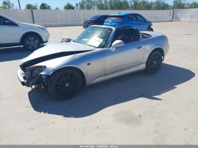 2002 HONDA S2000 JHMAP11452T004665 Photo 1