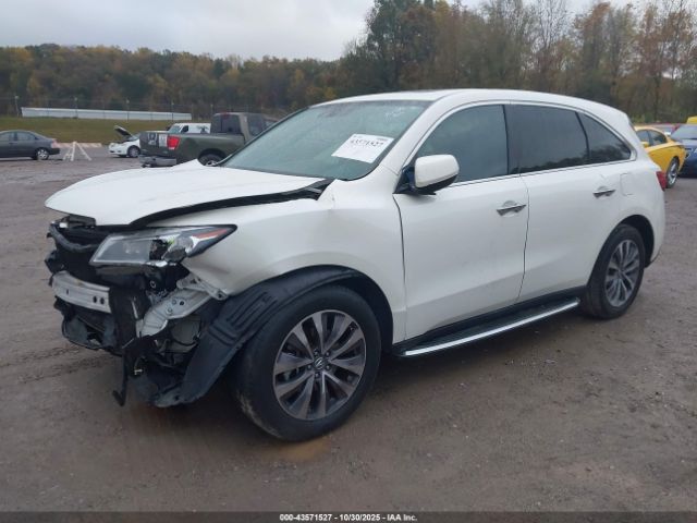 2014 ACURA MDX 5FRYD3H42EB018085 Photo 1