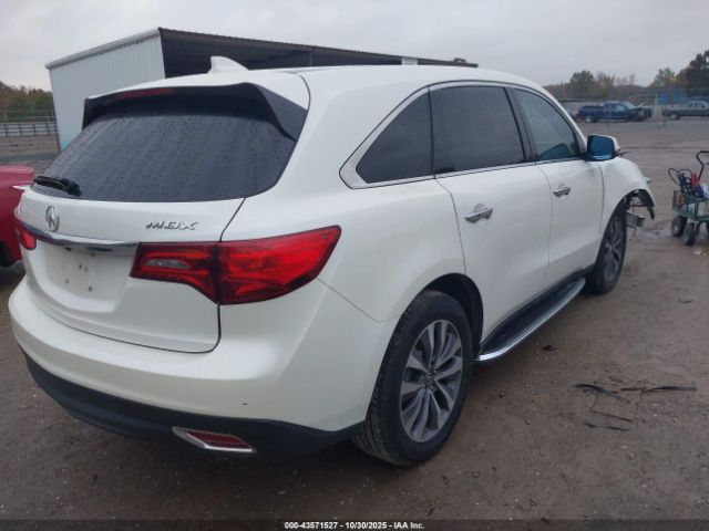 2014 ACURA MDX 5FRYD3H42EB018085 Photo 3