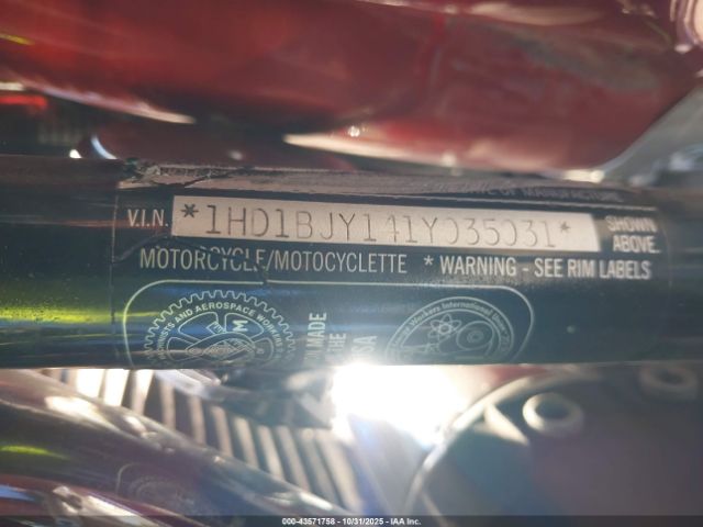 2001 HARLEY-DAVIDSON FLSTC 1HD1BJY141Y035031 Photo 9