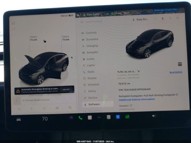 2023 TESLA MODEL Y 7SAYGAEEXPF606445 Photo 6