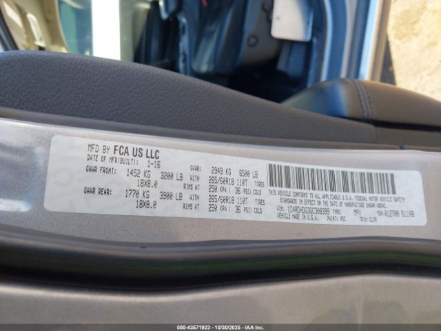 2016 DODGE DURANGO 1C4RDHDG3GC308399 Photo 8