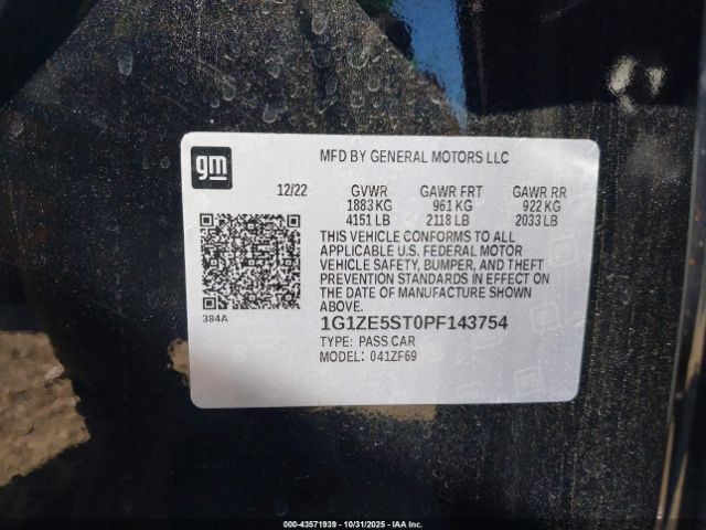 2023 CHEVROLET MALIBU 1G1ZE5ST0PF143754 Photo 8