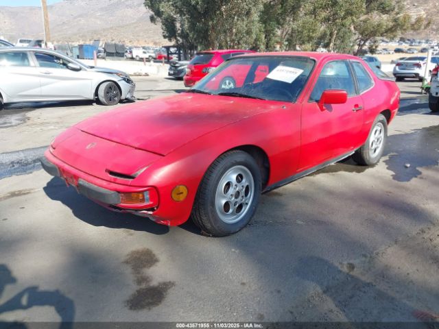 1987 PORSCHE 924 WP0AA092XHN453613 Photo 1
