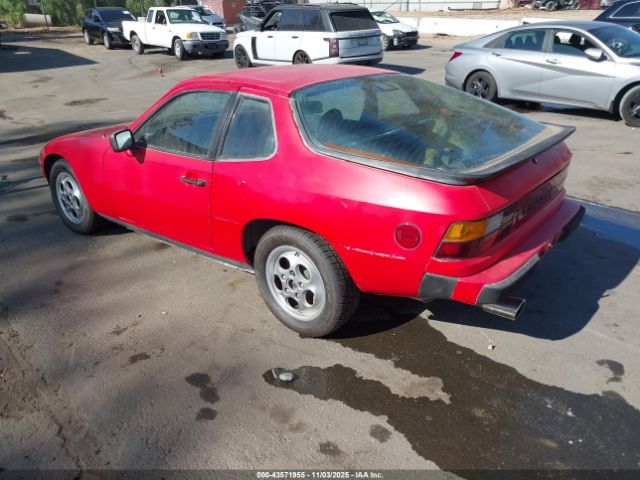 1987 PORSCHE 924 WP0AA092XHN453613 Photo 2