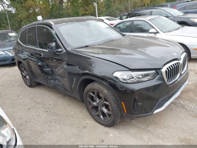 2022 BMW X3 WBX57DP03NN180358