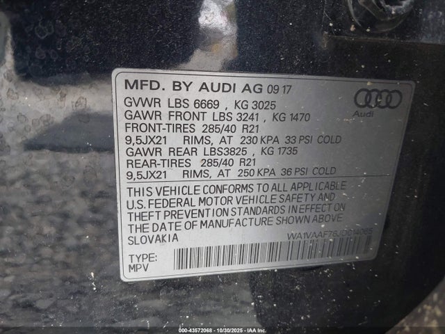 2018 AUDI Q7 WA1VAAF76JD014065 Photo 8