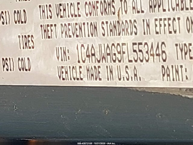 2015 JEEP WRANGLER 1C4AJWAG9FL553446 Photo 8