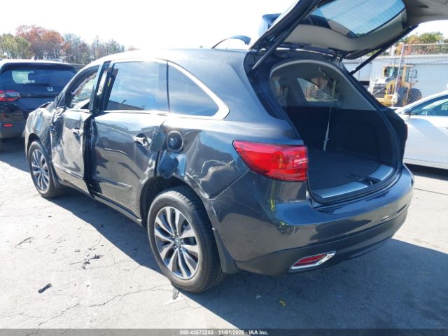 2016 ACURA MDX 5FRYD4H44GB017240 Photo 2
