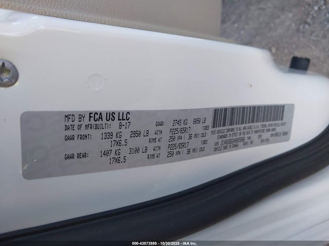 2C4RDGBGXHR855868 Dodge Grand Caravan Se