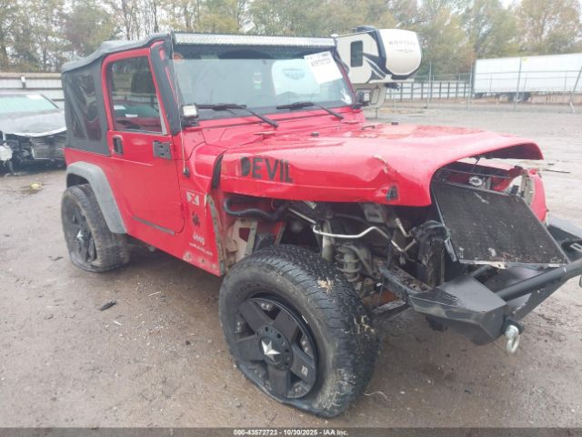 2006 JEEP WRANGLER 1J4FA39S16P722956