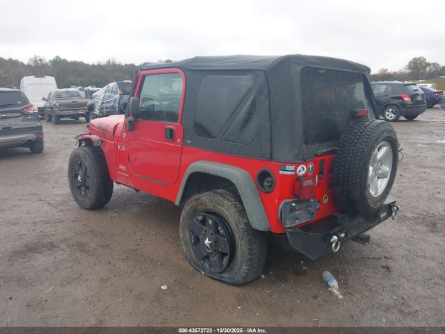 2006 JEEP WRANGLER 1J4FA39S16P722956 Photo 2