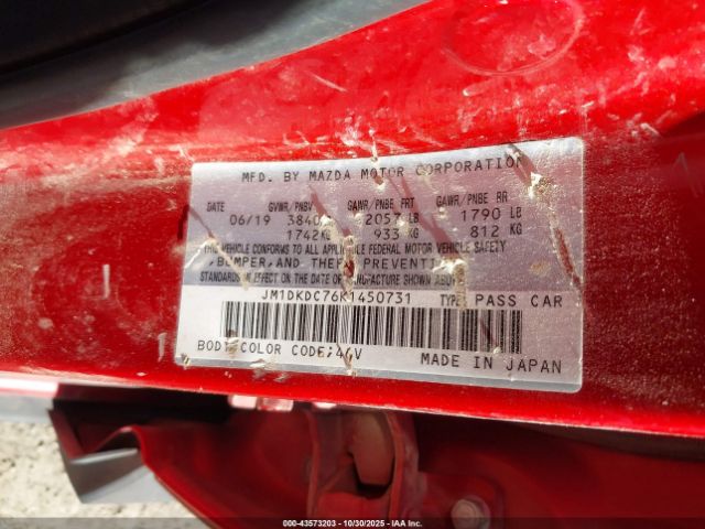2019 MAZDA CX-3 JM1DKDC76K1450731 Photo 8