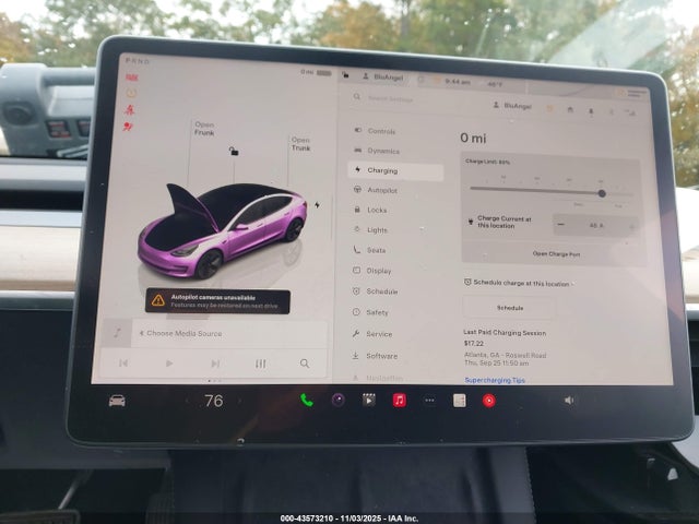 43573210 :رقم المزاد ، 5YJ3E1EB8NF354677 vin ، 2022 Tesla Model 3 Long Range Dual Motor All-wheel Drive مزاد بيع