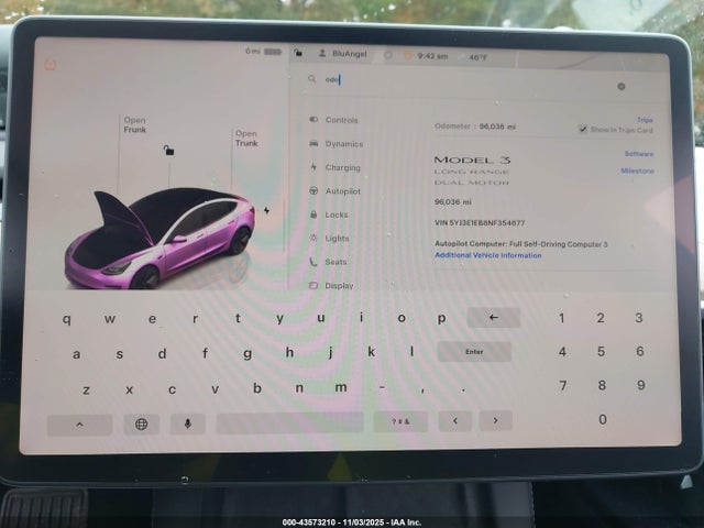 2022 TESLA MODEL 3 5YJ3E1EB8NF354677 Photo 6